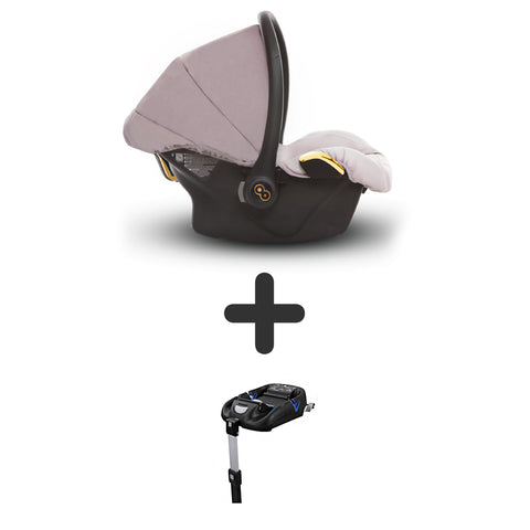 TPFLiving Babyschale Ultra Stoff mit oder ohne Isofix