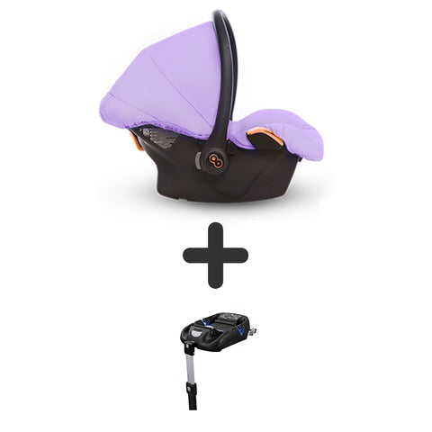 TPFLiving Babyschale Ultra Stoff mit oder ohne Isofix