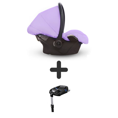 TPFLiving Babyschale Ultra Stoff mit oder ohne Isofix