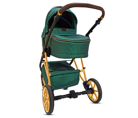 TPFLiving 3in1 Kinderwagen Royal Kunstleder