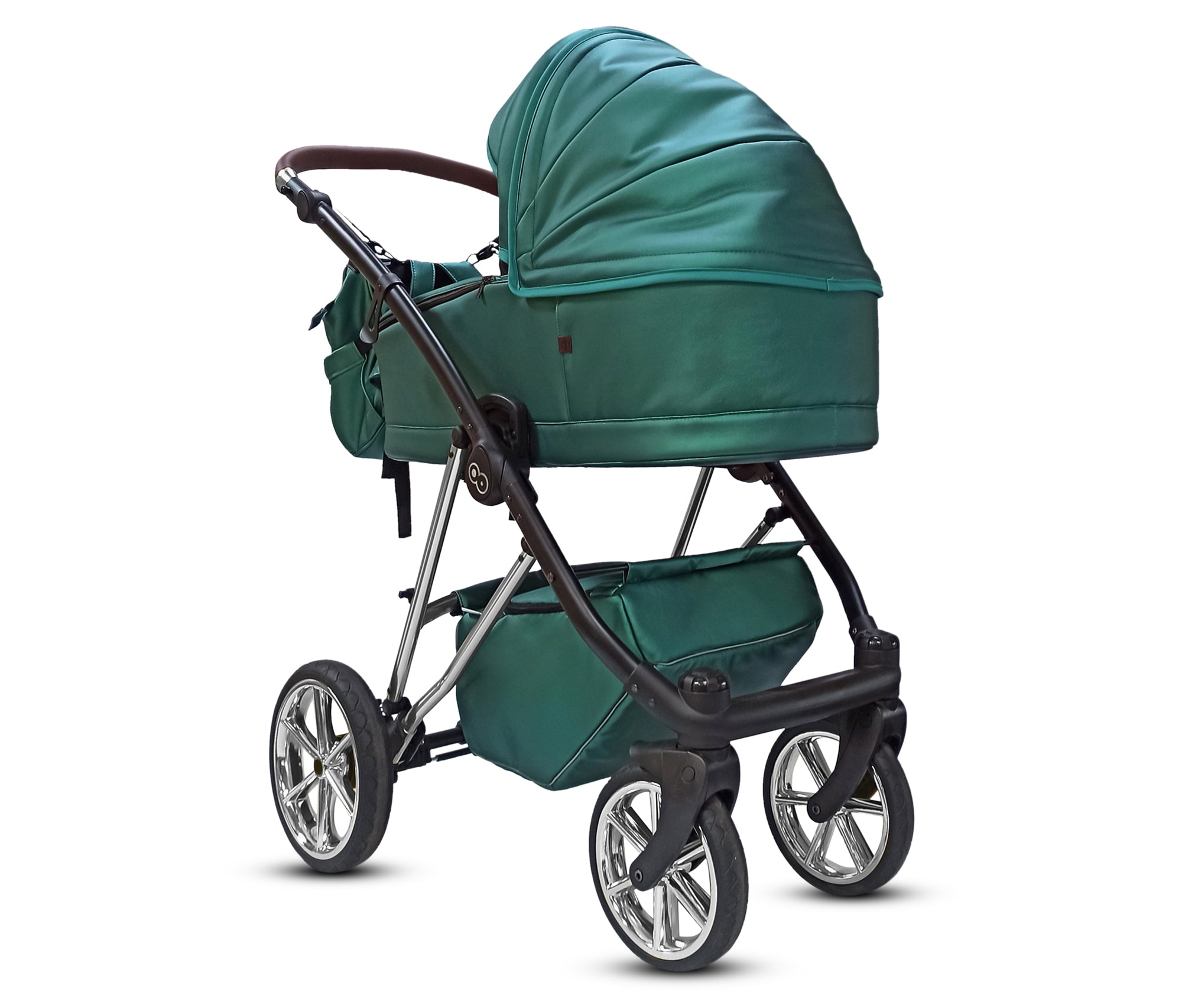 TPFLiving 3in1 Kinderwagen Royal Kunstleder