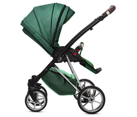 TPFLiving 3in1 Kinderwagen Royal Kunstleder