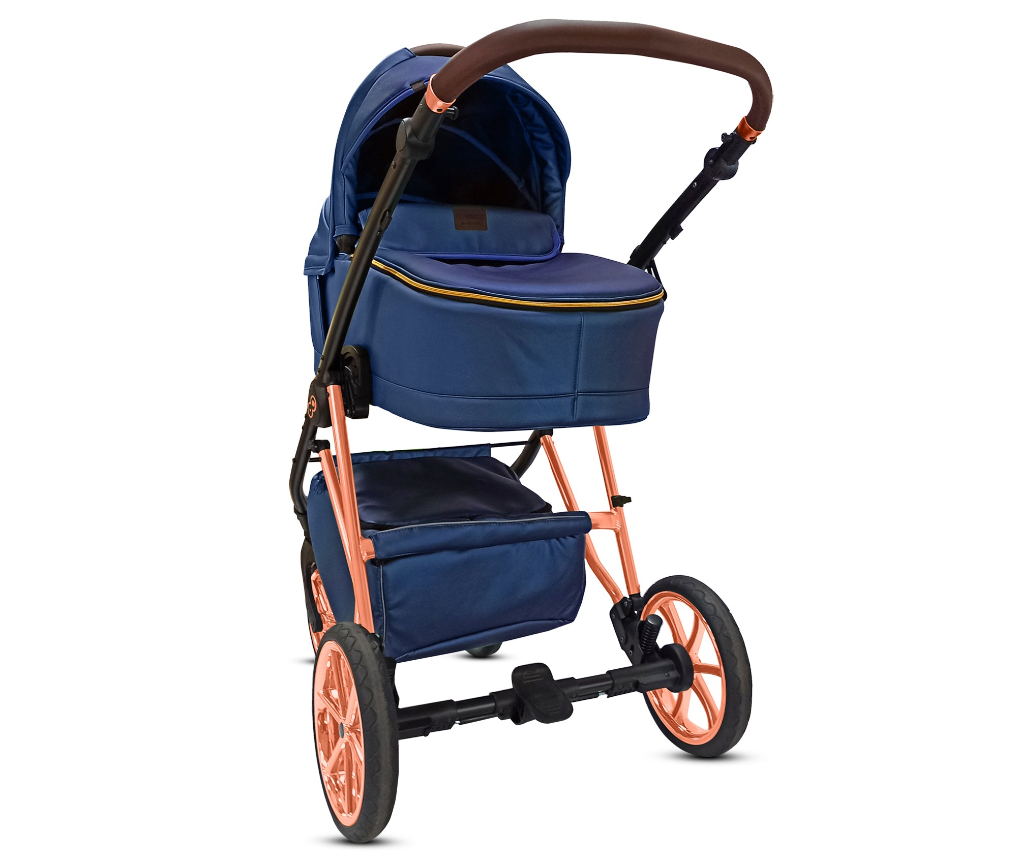 TPFLiving 3in1 Kinderwagen Royal Kunstleder