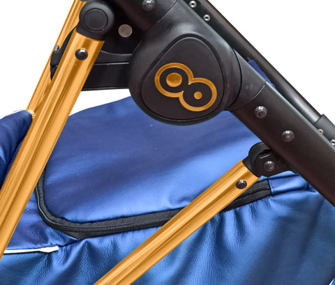 TPFLiving 3in1 Kinderwagen Royal Kunstleder