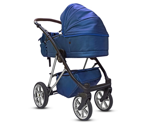TPFLiving 3in1 Kinderwagen Royal Kunstleder