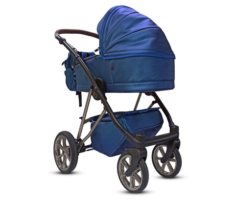 TPFLiving 3in1 Kinderwagen Royal Kunstleder
