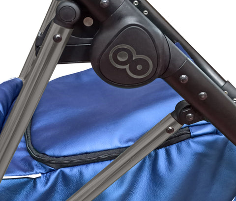 TPFLiving 3in1 Kinderwagen Royal Kunstleder