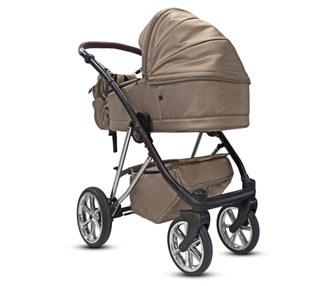 TPFLiving 3in1 Kinderwagen Royal Kunstleder