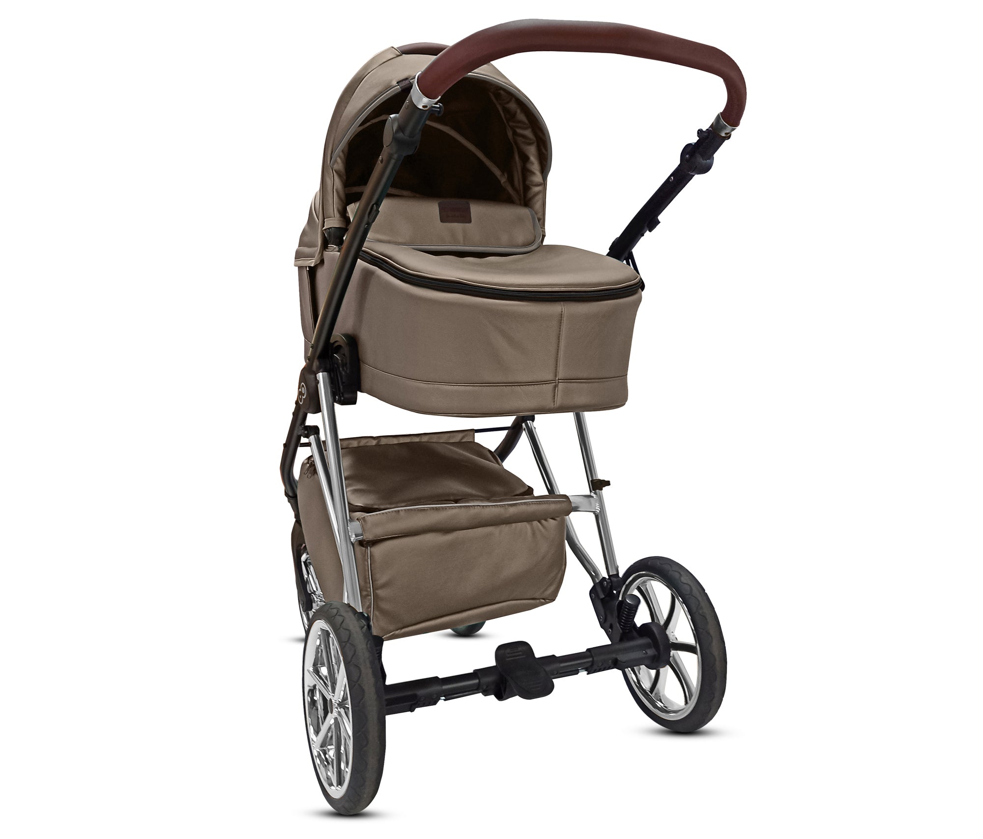 TPFLiving 3in1 Kinderwagen Royal Kunstleder
