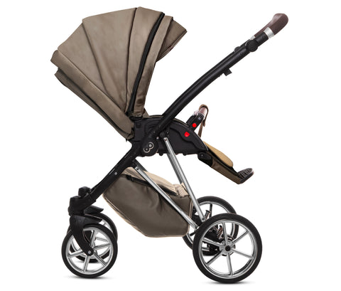 TPFLiving 3in1 Kinderwagen Royal Kunstleder