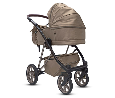 TPFLiving 3in1 Kinderwagen Royal Kunstleder