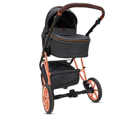 TPFLiving 3in1 Kinderwagen Royal Kunstleder