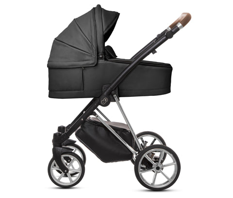 TPFLiving 3in1 Kinderwagen Royal Kunstleder