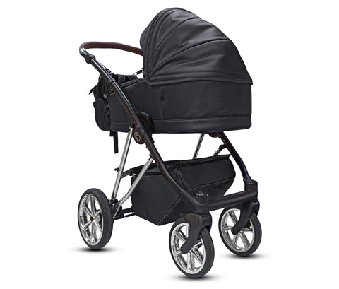 TPFLiving 3in1 Kinderwagen Royal Kunstleder