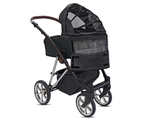 TPFLiving 3in1 Kinderwagen Royal Kunstleder