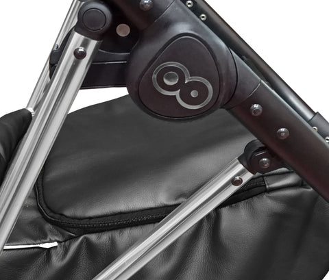 TPFLiving 3in1 Kinderwagen Royal Kunstleder