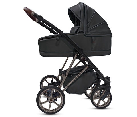 TPFLiving 3in1 Kinderwagen Royal Kunstleder
