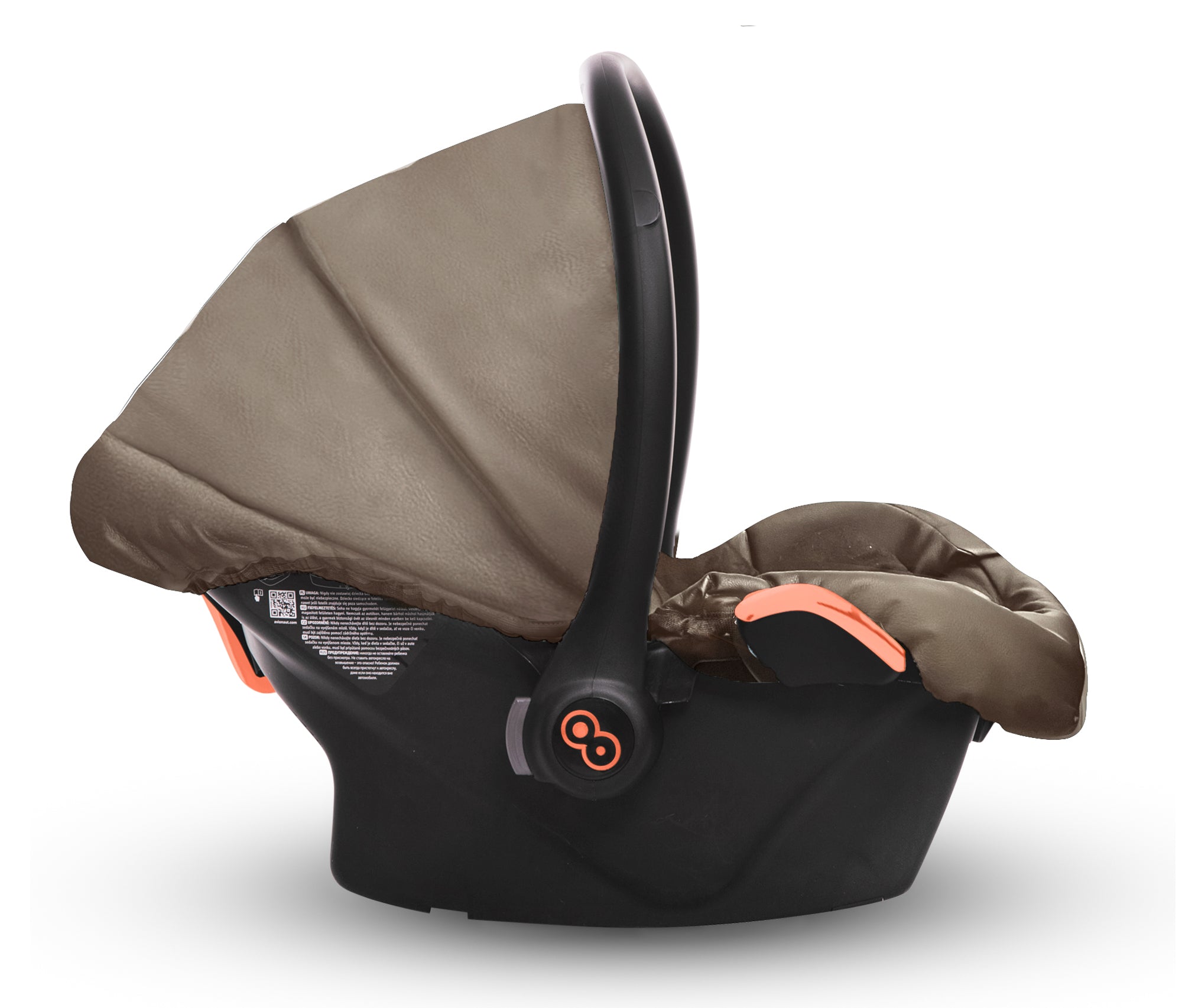 TPFLiving 3in1 Kinderwagen Royal Kunstleder