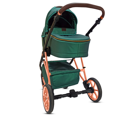 TPFLiving 3in1 Kinderwagen Royal Kunstleder
