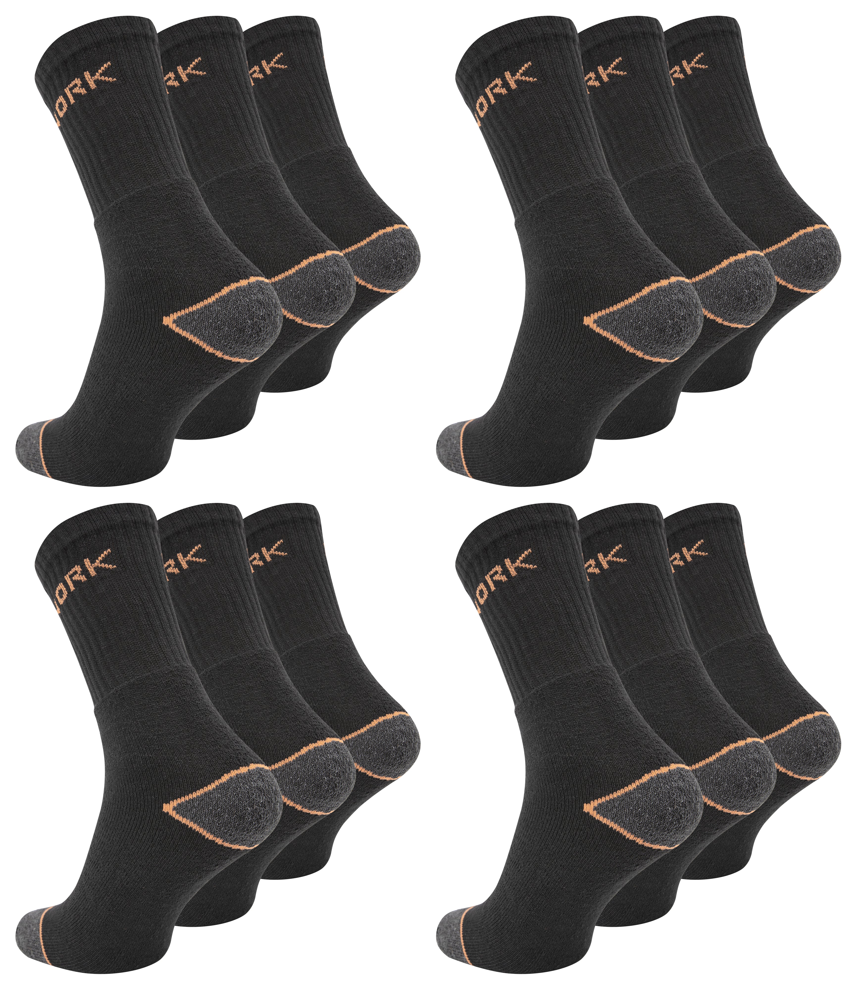 Paolo Renzo® work socks 3/6/12/18 or 36 pairs - sizes 39/42 and 43/46 –  Traumpreisfabrik