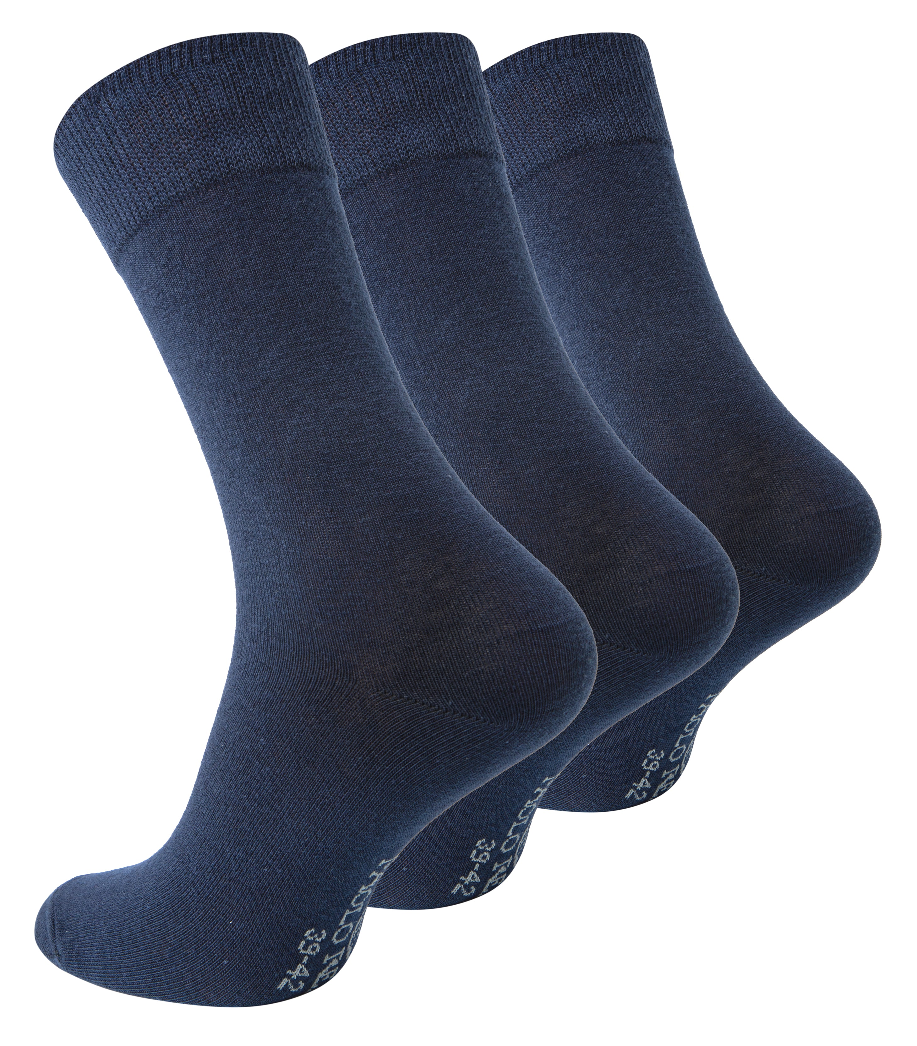 Paolo Renzo® Business Socken 3/6/12/18 oder 36 Paar - Größen 39/42 und 43/46