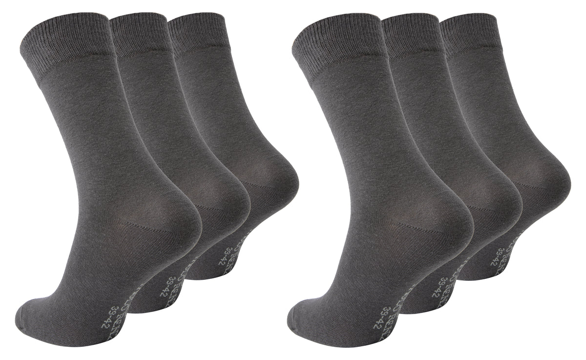 Paolo Renzo® Business Socken 3/6/12/18 oder 36 Paar - Größen 39/42 und 43/46