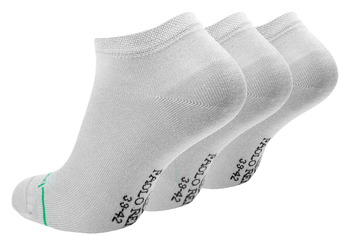 Paolo Renzo® Unisex Bambus Sneaker 3/6/12/18 oder 36 Paar - Größen 35/38, 39/42 und 43/46