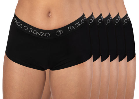 Paolo Renzo® Damen Baumwoll Panty SPORT LINE 3 oder 6 Paar - Größen S, M , L, XL