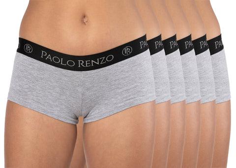Paolo Renzo® Damen Baumwoll Panty SPORT LINE 3 oder 6 Paar - Größen S, M , L, XL