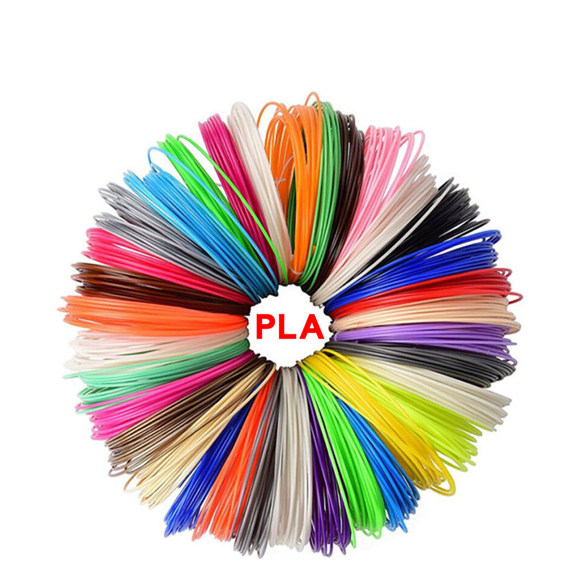 TPFNet PLA Filament für 3D Drucker-Stift - verschiedene Sets - zufällige Farben