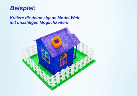 TPFNet PLA Filament für 3D Drucker-Stift - verschiedene Farben - 10m