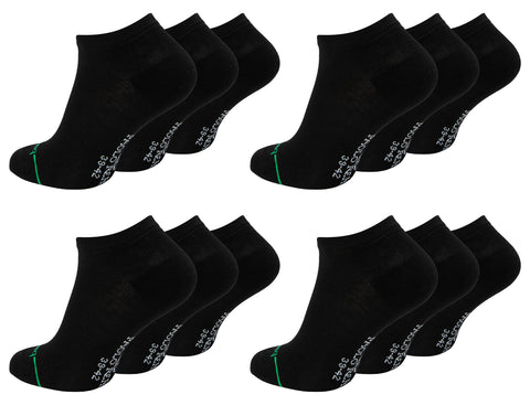 Paolo Renzo® Unisex Bambus Sneaker 3/6/12/18 oder 36 Paar - Größen 35/38, 39/42 und 43/46