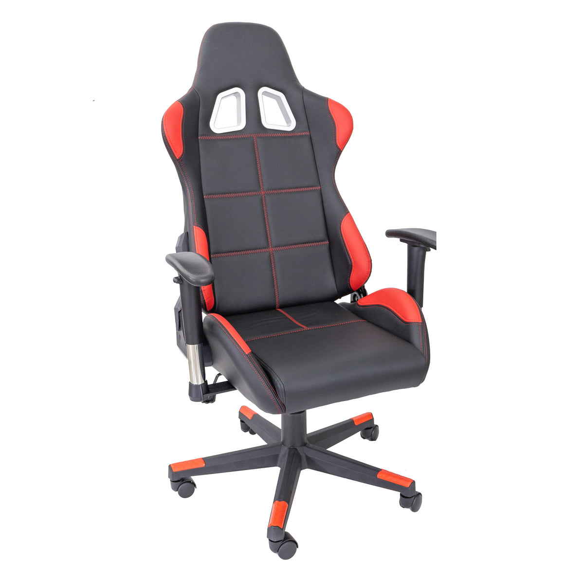 TPFLiving Premium XL-Gaming Stuhl Fire, belastbar bis 150kg Kunstleder