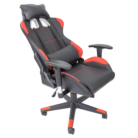 TPFLiving Premium XL-Gaming Stuhl Fire, belastbar bis 150kg Kunstleder