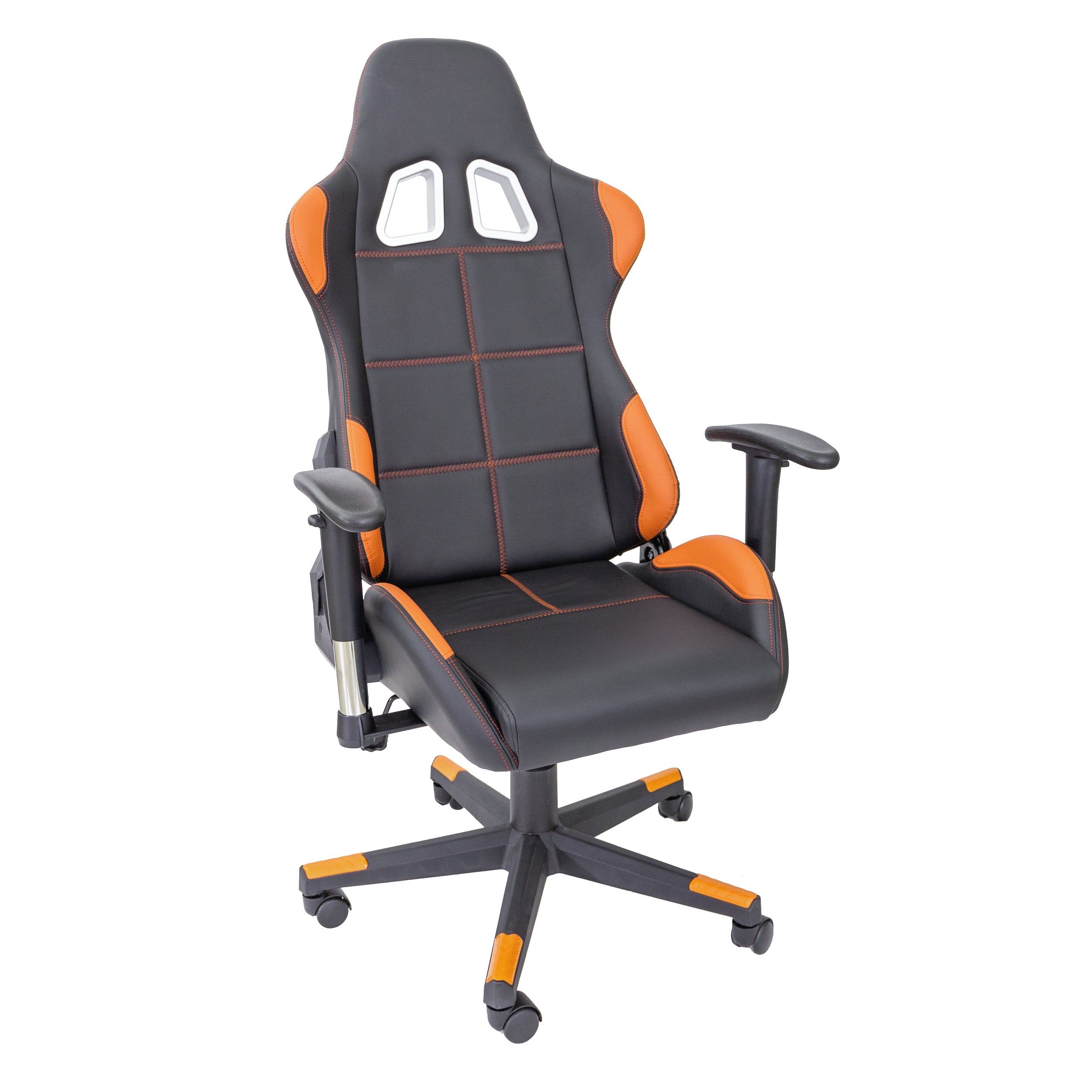 TPFLiving Premium XL-Gaming Stuhl Fire, belastbar bis 150kg Kunstleder