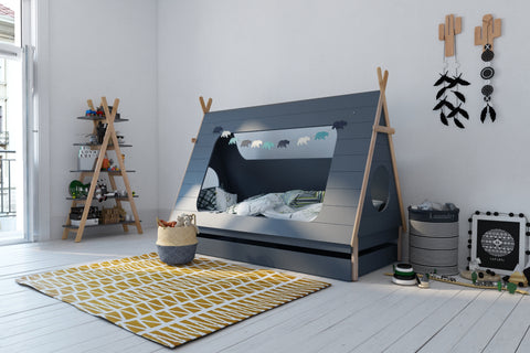 TPFLiving Schublade für Bett 12020015 Fryak grifflos