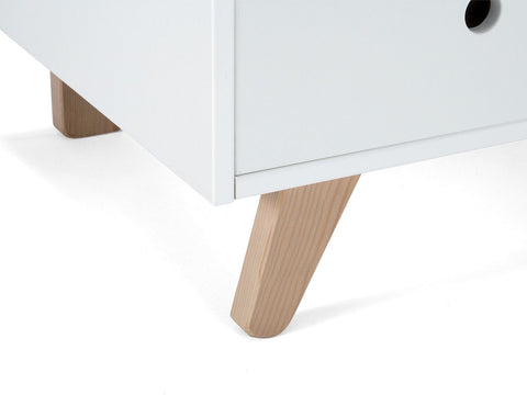TPFLiving Kleiderschrank Lund 2 Türen, 1 Schublade