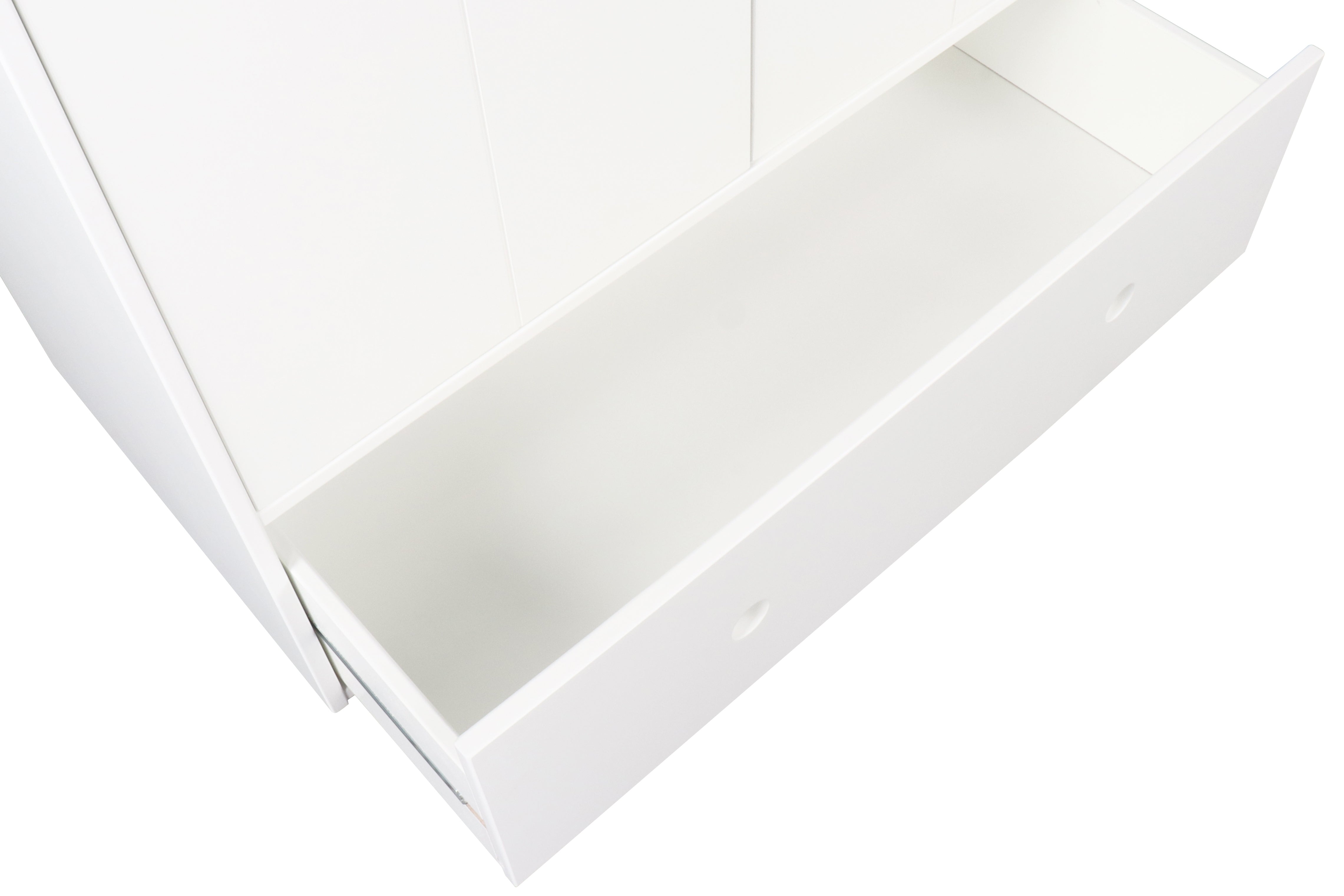 TPFLiving Kleiderschrank Lund 2 Türen, 1 Schublade