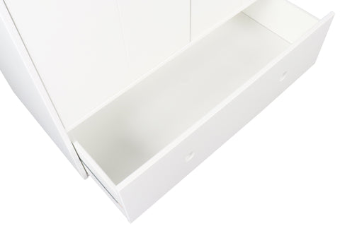 TPFLiving Kleiderschrank Lund 2 Türen, 1 Schublade