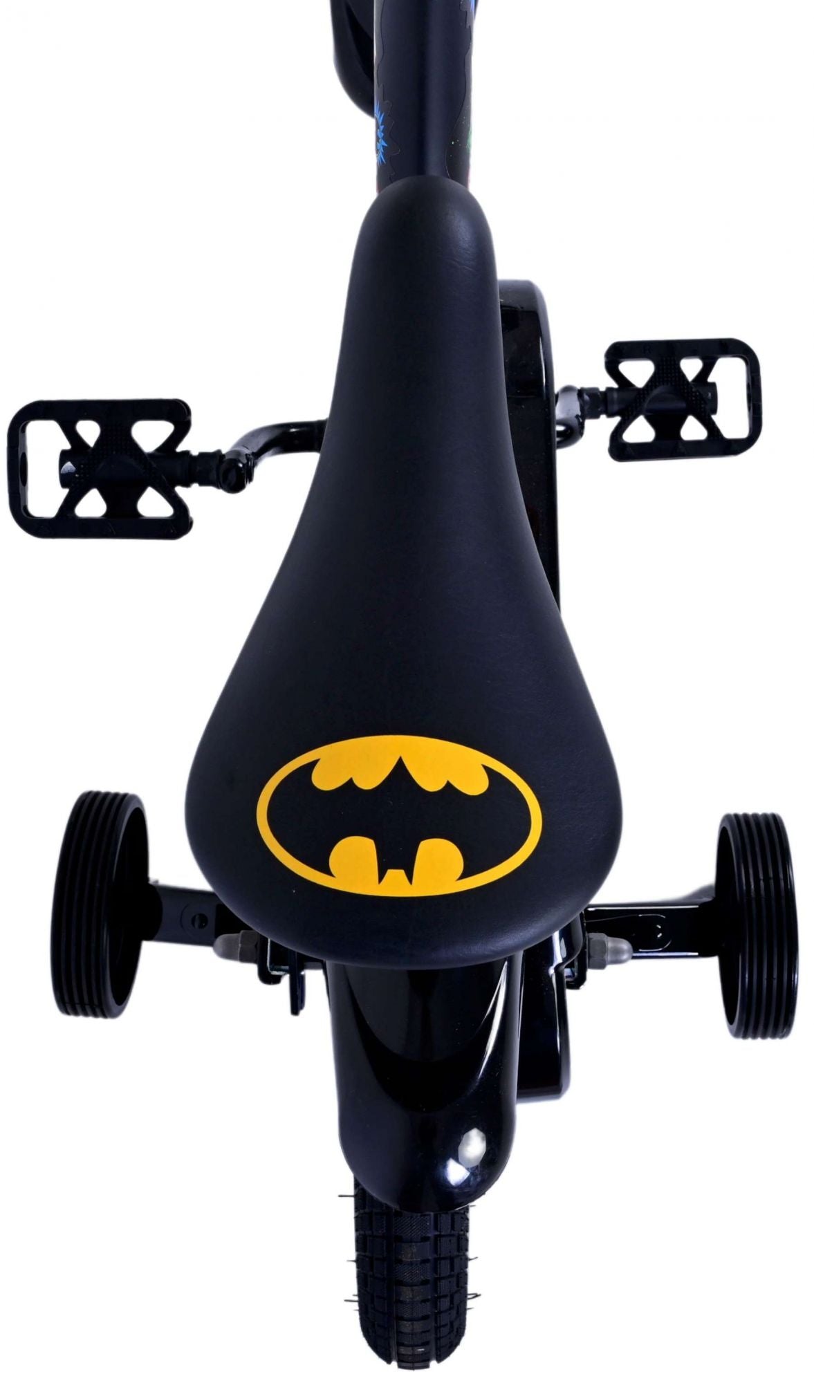 TPFSports DC Batman Kinderfahrrad - Jungen - 14 Zoll - Rücktritt + Handbremse - Schwarz