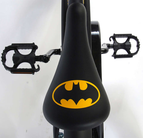 TPFSports DC Batman Kinderfahrrad - Jungen - 16 Zoll - Rücktritt + Handbremse - Schwarz