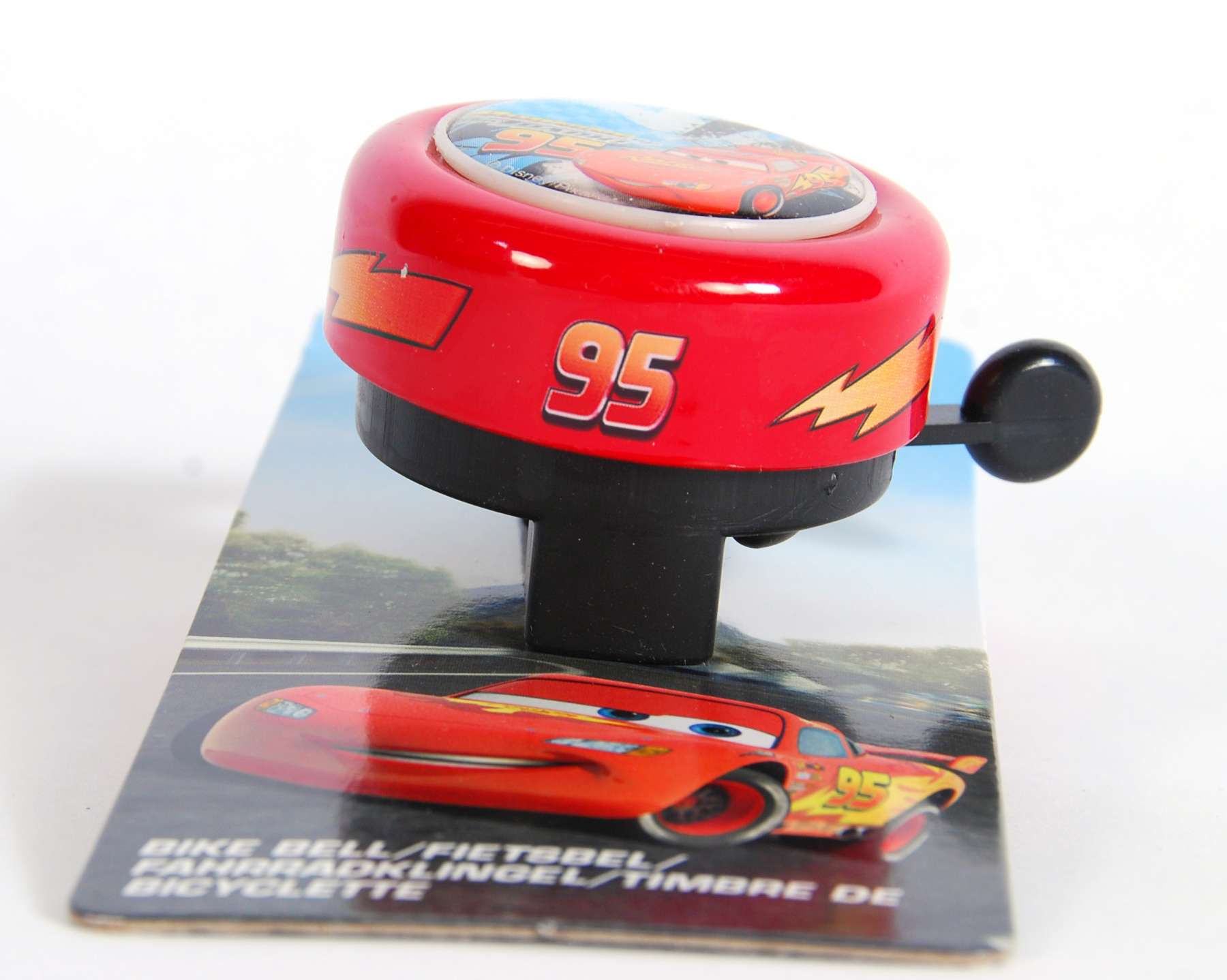 TPFSports Disney Cars Fahrradklingel - Jungen - Rot