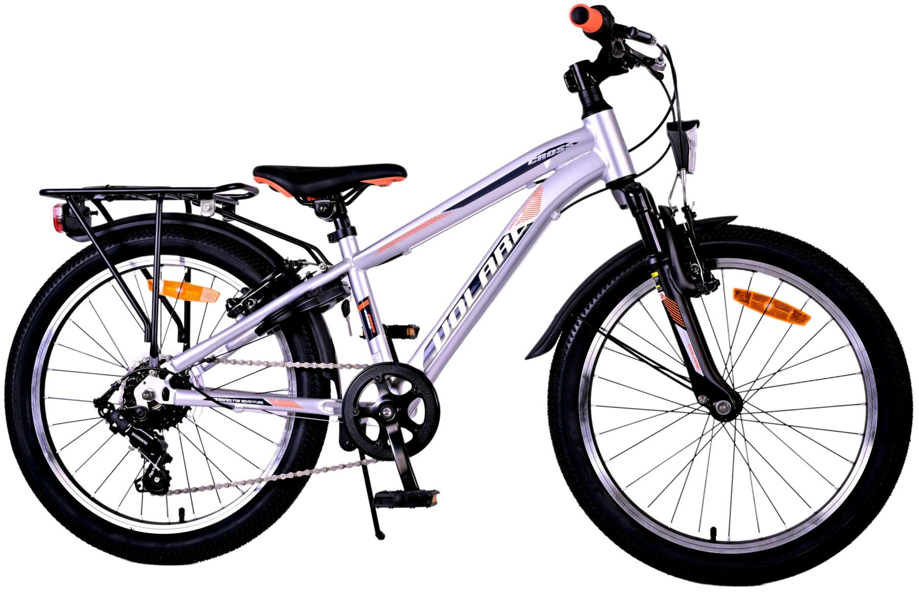 TPFSports Cross Kinderfahrrad - Jungen - 20 Zoll - Rücktritt + Handbremse - 6 Gänge