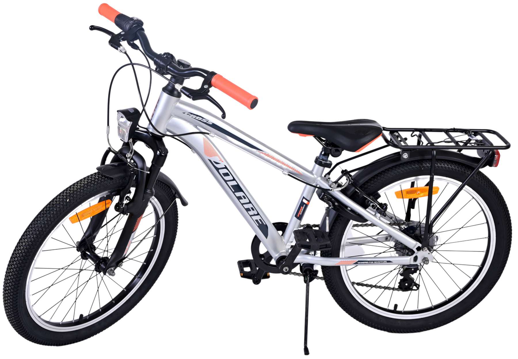 TPFSports Cross Kinderfahrrad - Jungen - 20 Zoll - Rücktritt + Handbremse - 6 Gänge