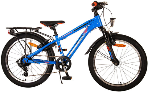 TPFSports Cross Kinderfahrrad - Jungen - 20 Zoll - Rücktritt + Handbremse - 6 Gänge