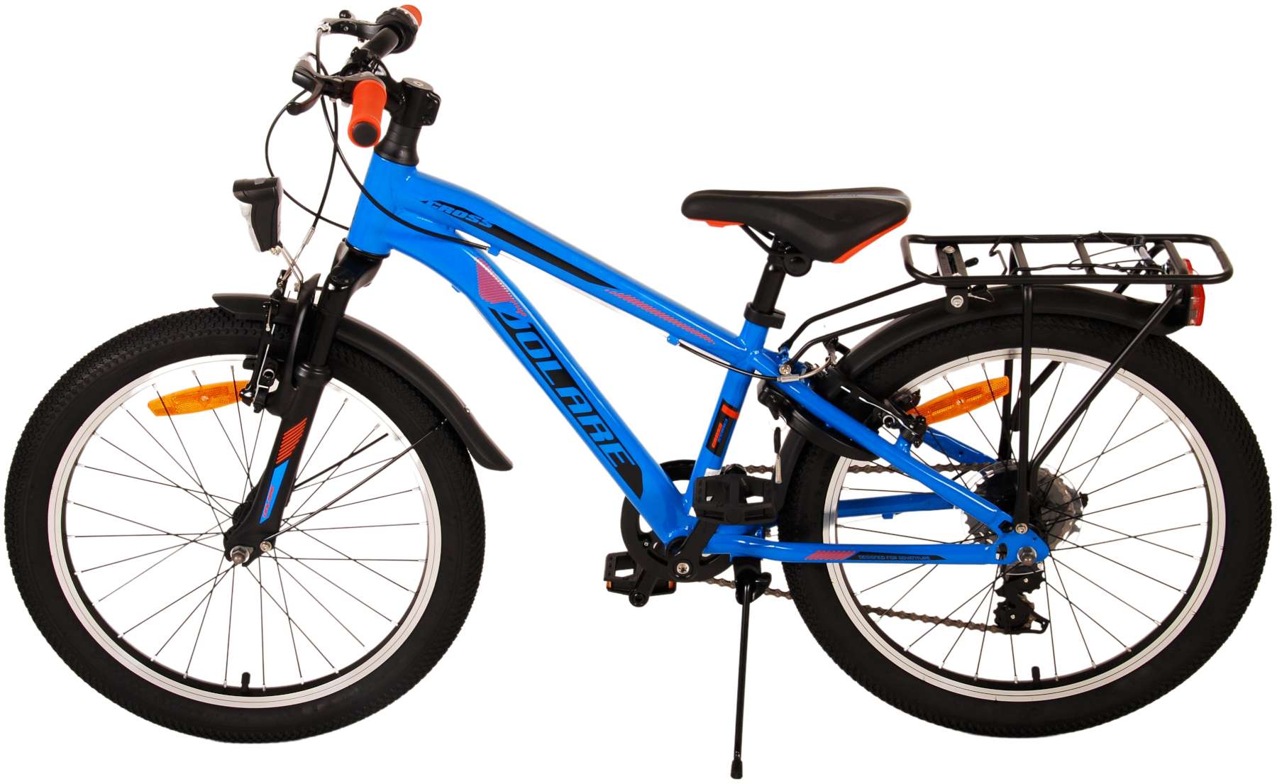 TPFSports Cross Kinderfahrrad - Jungen - 20 Zoll - Rücktritt + Handbremse - 6 Gänge