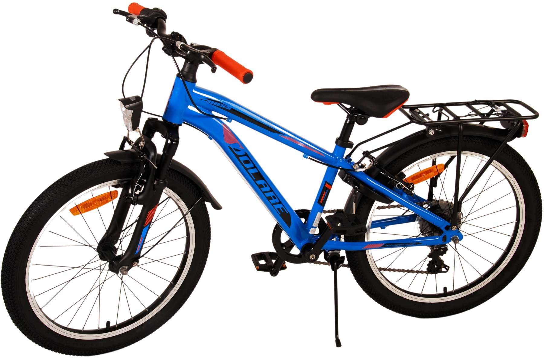 TPFSports Cross Kinderfahrrad - Jungen - 20 Zoll - Rücktritt + Handbremse - 6 Gänge