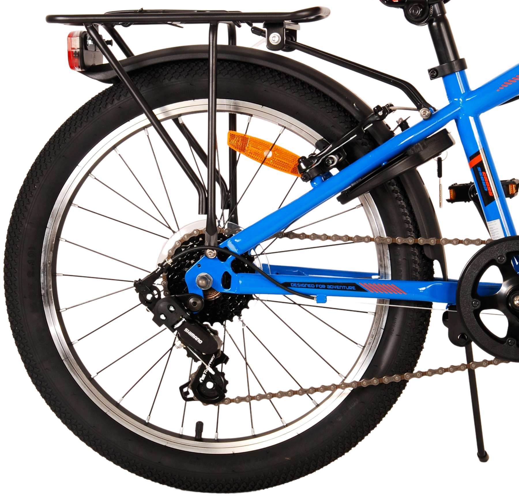 TPFSports Cross Kinderfahrrad - Jungen - 20 Zoll - Rücktritt + Handbremse - 6 Gänge