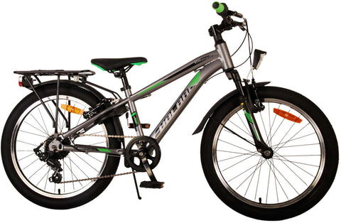 TPFSports Cross Kinderfahrrad - Jungen - 20 Zoll - Rücktritt + Handbremse - 6 Gänge