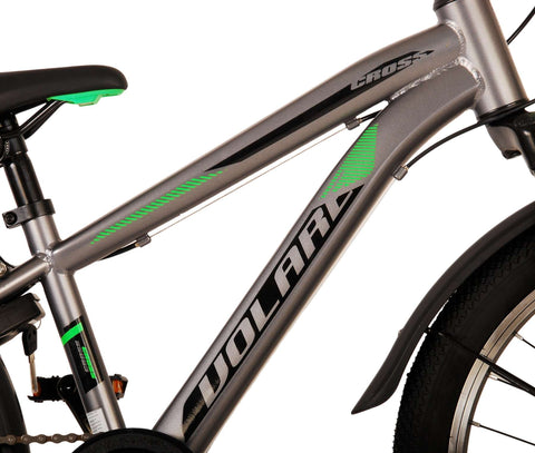 TPFSports Cross Kinderfahrrad - Jungen - 20 Zoll - Rücktritt + Handbremse - 6 Gänge